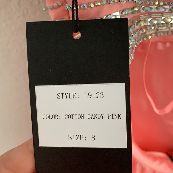 Pink Formal Evening Long Dress - Picture 6 of 6